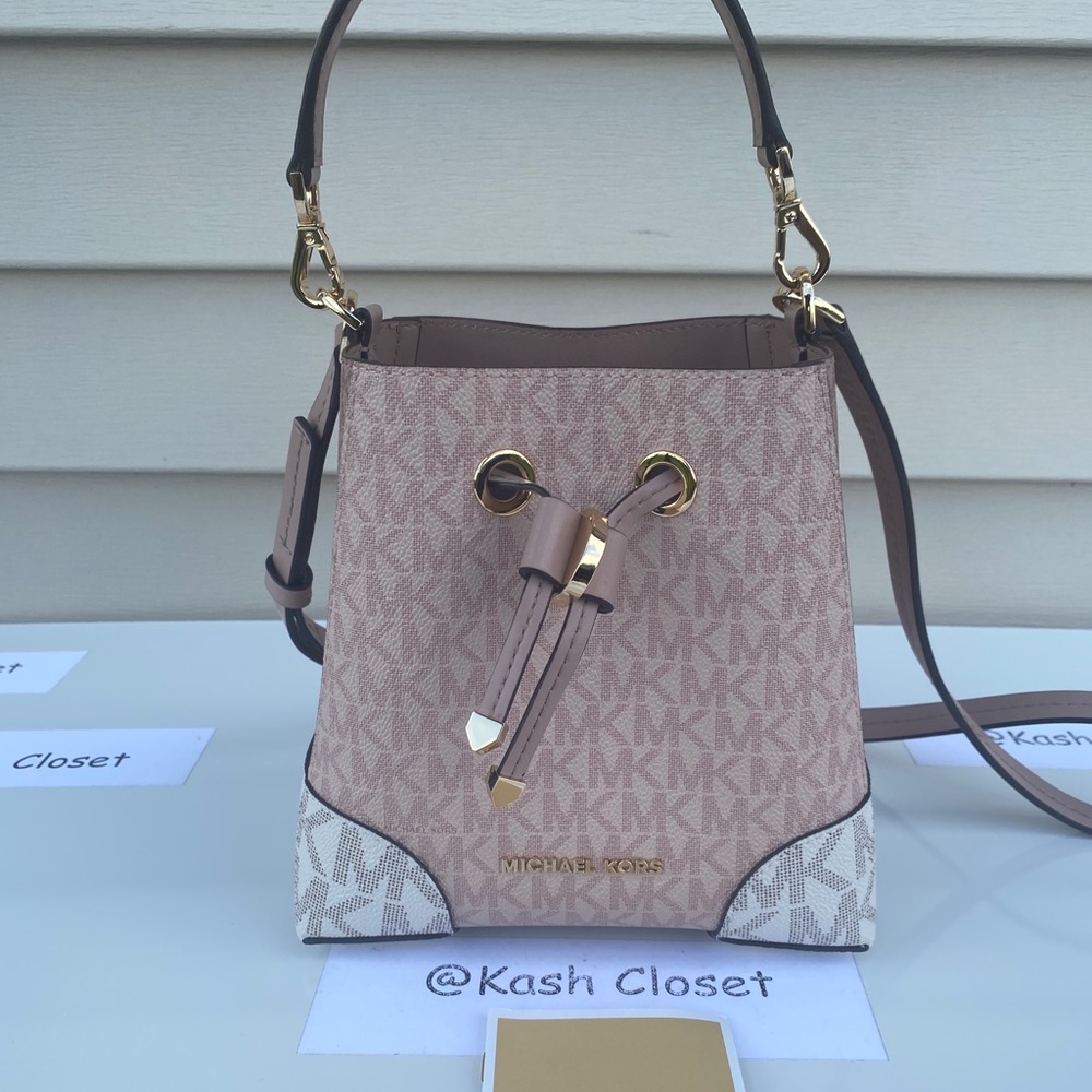 MK Mercer Gallery XS Convertible bucket Xbody Handbag - Picture 6 of 11